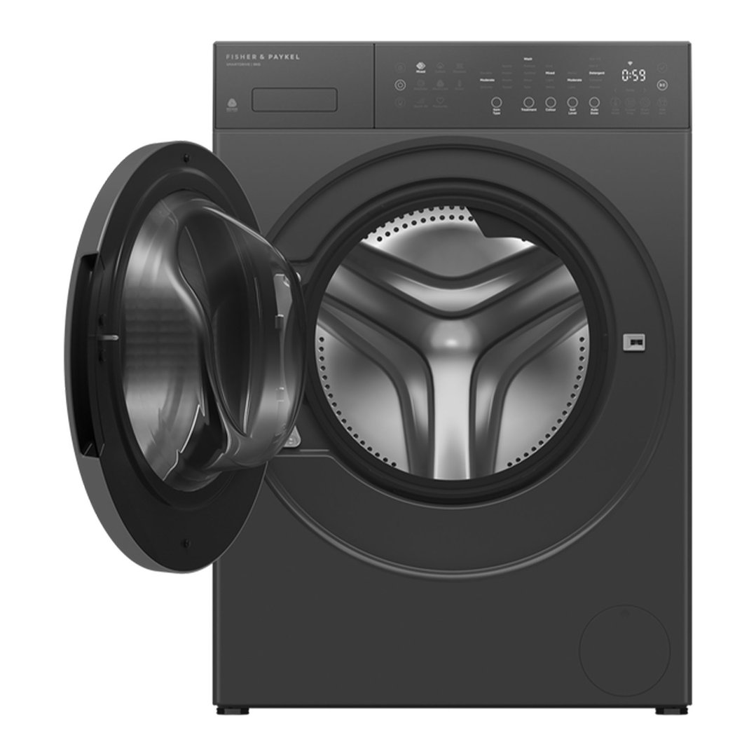 Fisher & Paykel 9kg Series 5 Contemporary Front Loader Washer Graphite WH9060PG5