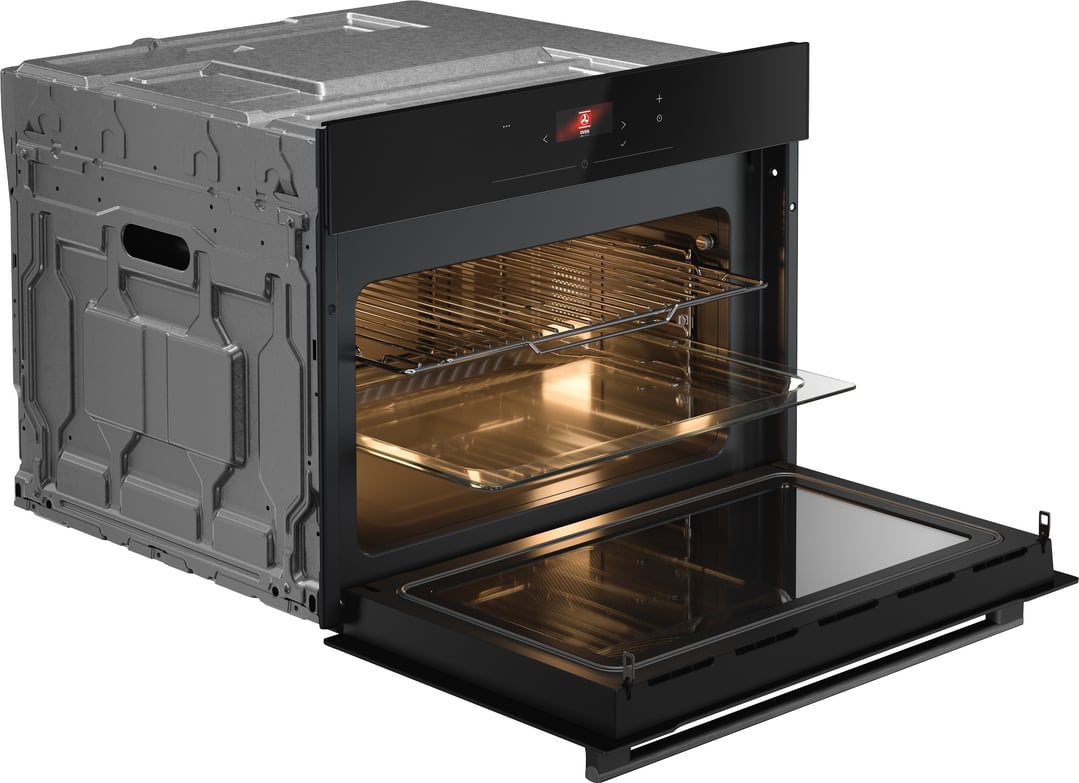 ASKO Essence 45cm Combi Microwave Oven - Black Glass OCM24BGH-AU