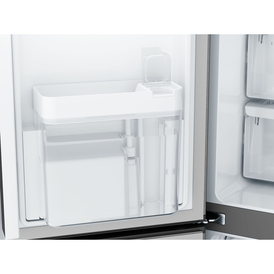 Westinghouse 564L Quad Door Fridge, Matte Charcoal Black with a Non-Plumbed Water Dispenser WQE5760BB