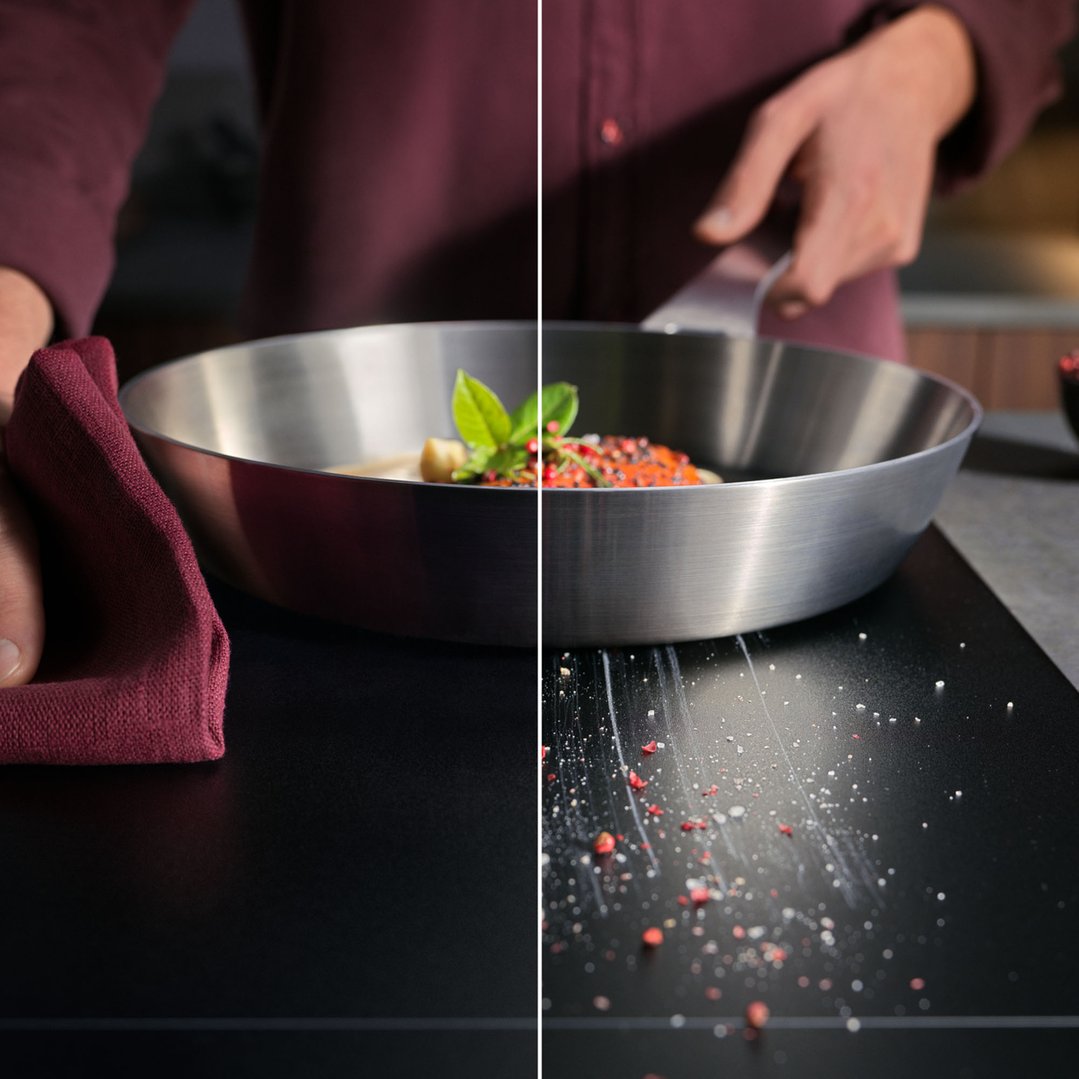 AEG 80cm SaphirMatt 5 Zone Induction Cooktop NIK85M00FZ