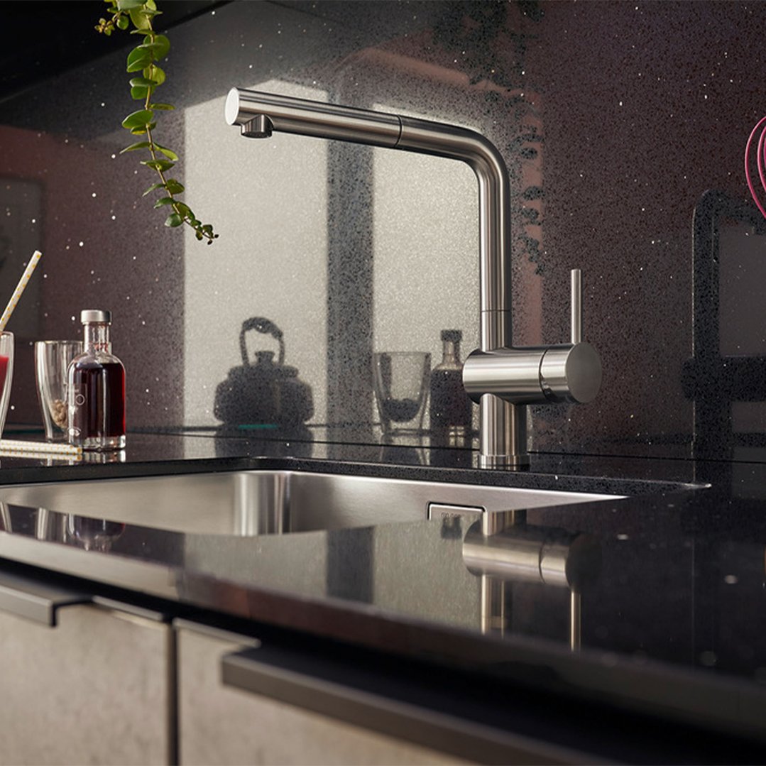 Blanco Linus-S PVD Steel Tap LINUSSBR