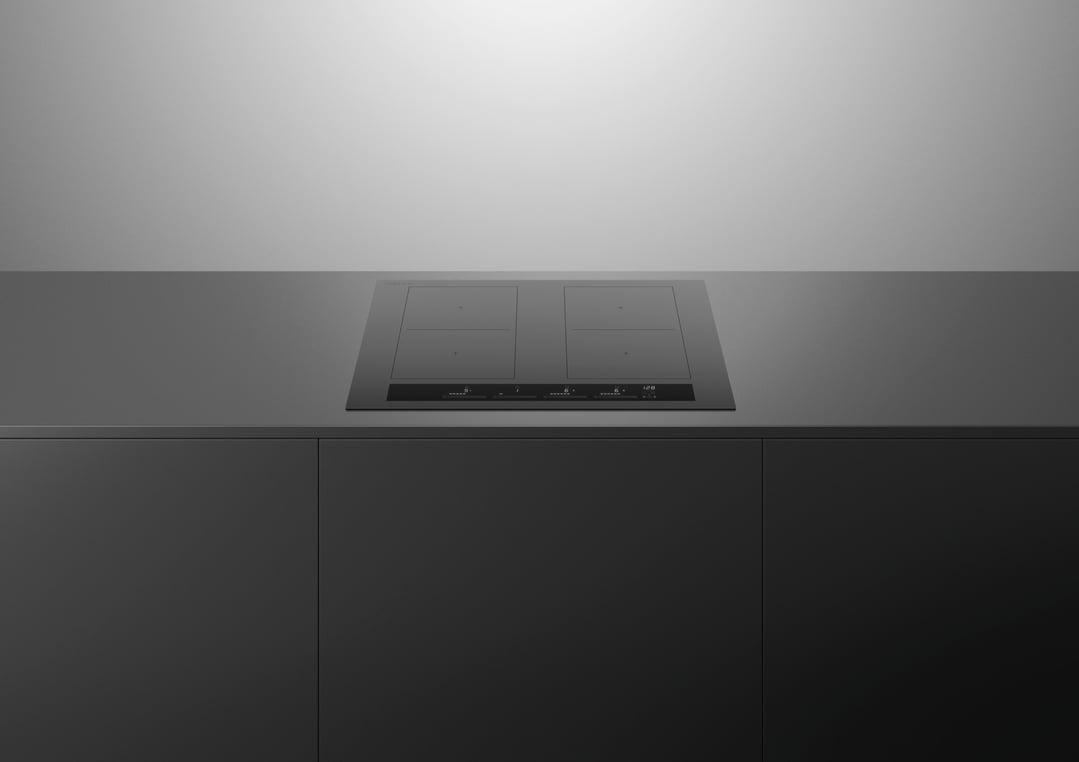 Fisher & Paykel 80cm Series 7, 4 Zone Induction Cooktop, 2 SmartZones, Grey CI804ZZDTG5