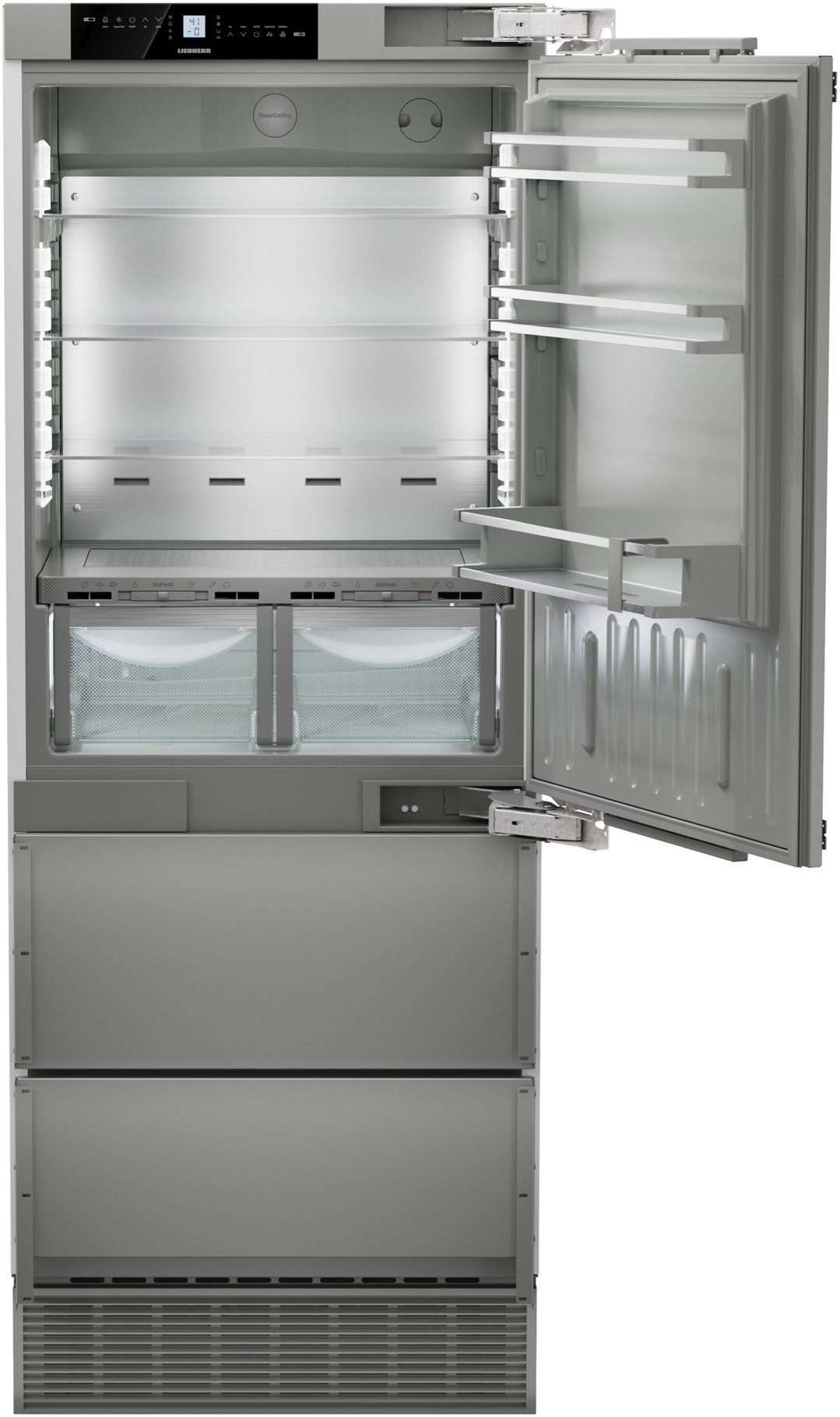 Liebherr 402L Bottom Mount Integrated Fridge Right Hinged ECBN7870RHH