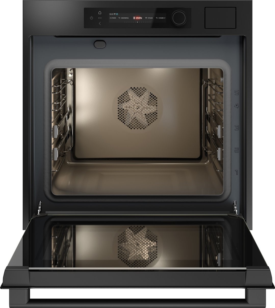 ASKO Craft Frame 60cm Combi Steam Oven - Graphite Black OCS66GSH-AU