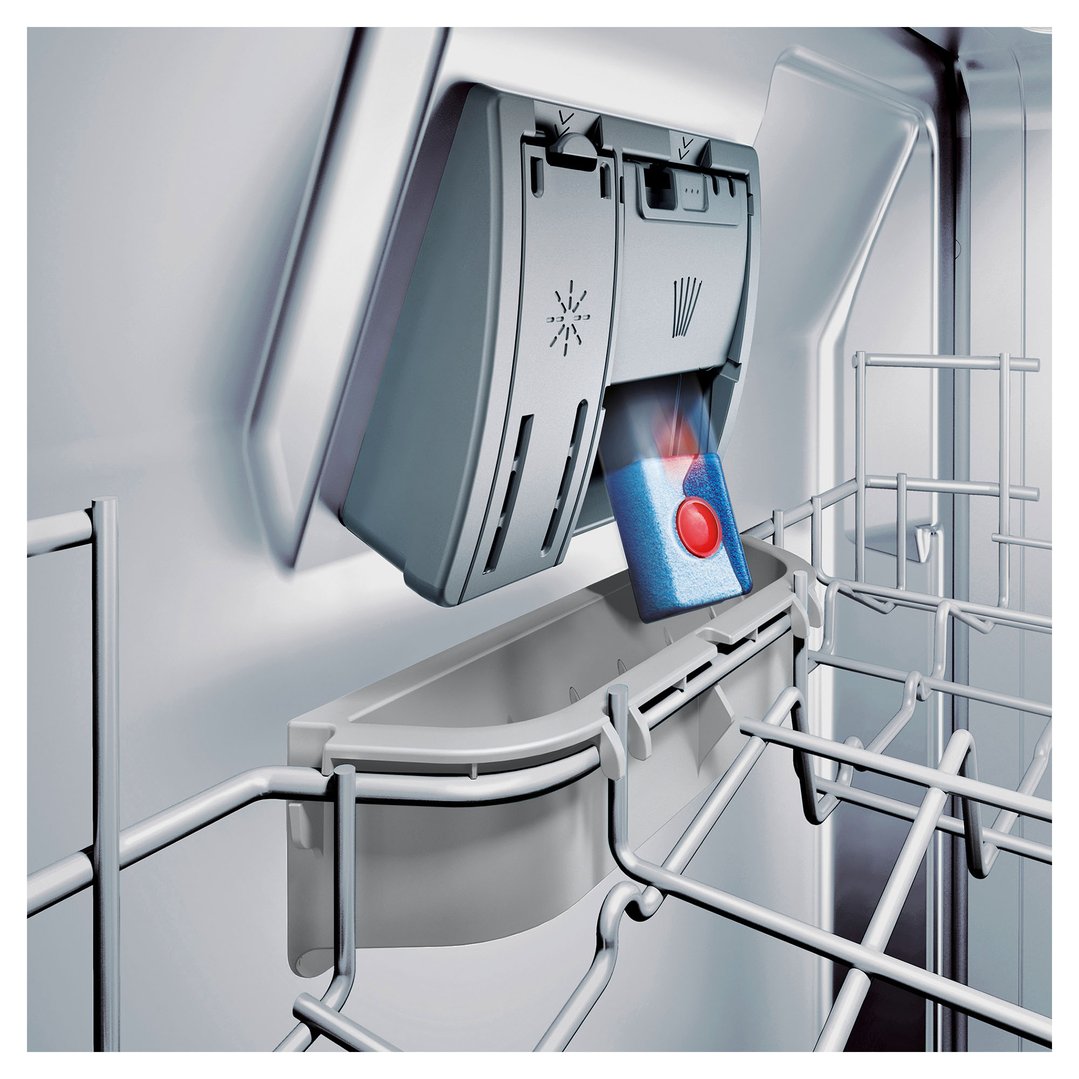 Bosch 60cm, Series 2, Free-standing Dishwasher, Brushed Steel SMS26AI03A