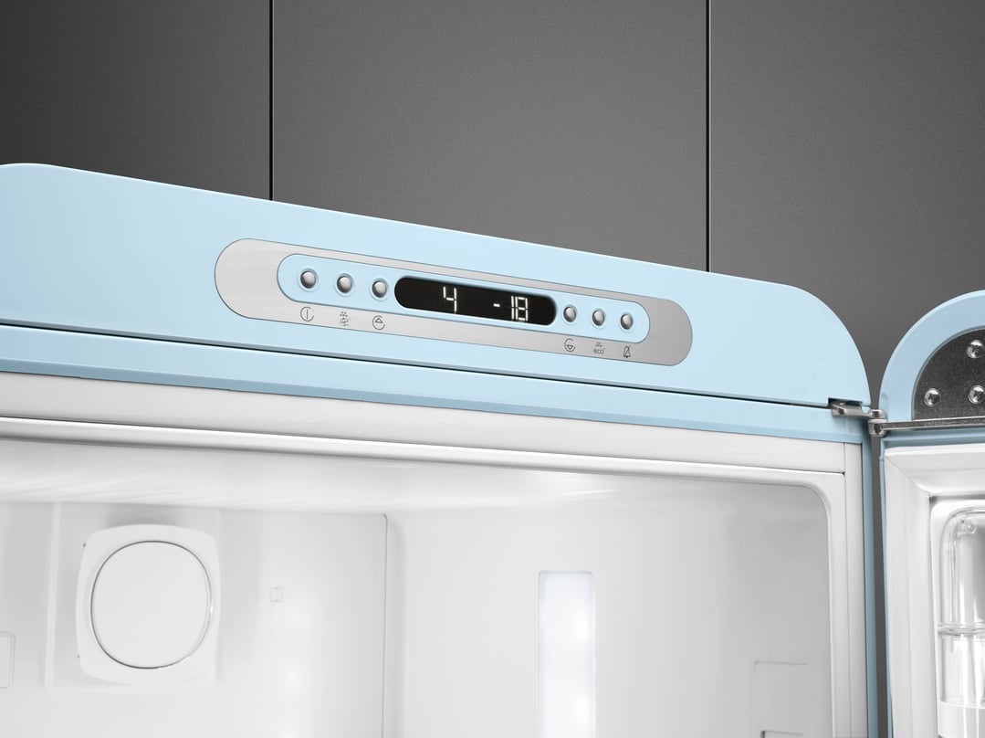 Smeg FAB 32 50’S Style Retro Refrigerator, Right Hand - Pastel Blue FAB32RPB5AU