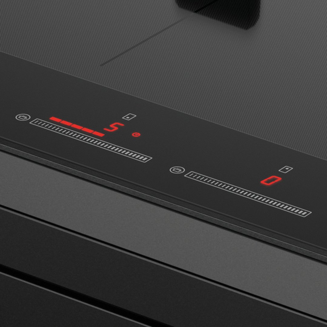 Fisher & Paykel 60cm Series 9 1 Burner + 2 Zone Hybrid Cooktop, 2 SmartZones, Natural Gas CGI603DNGTB4