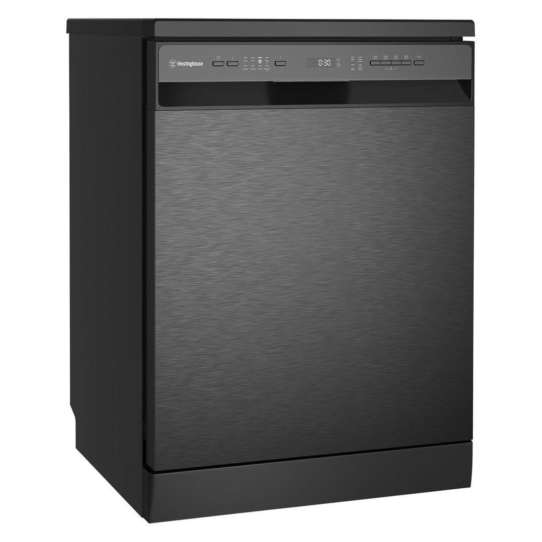 Westinghouse 60cm Dark Stainless Steel Freestanding Dishwasher WSF6606KXC