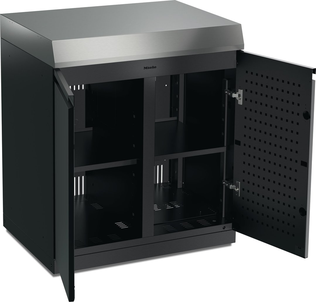 Miele Store L B Outdoor Kitchen Storage Module with Shelves 13101260