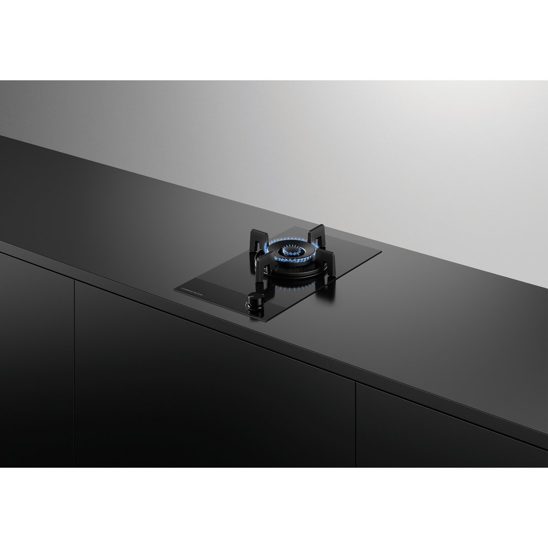 Fisher & Paykel Series 9 Gas on Glass Cooktop, 30cm, LPG CG301DLPGB4
