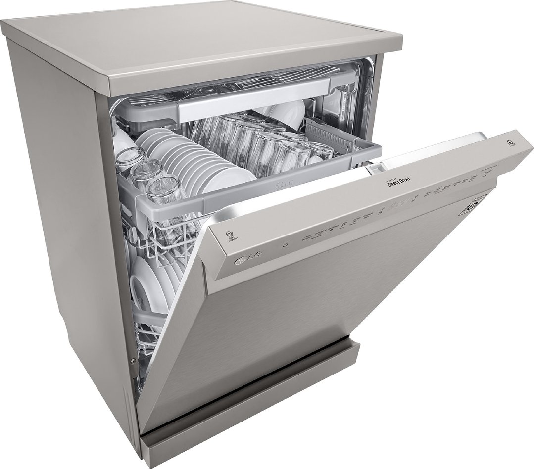 LG Quadwash® Dishwasher Platinum Steel XD4B15PS