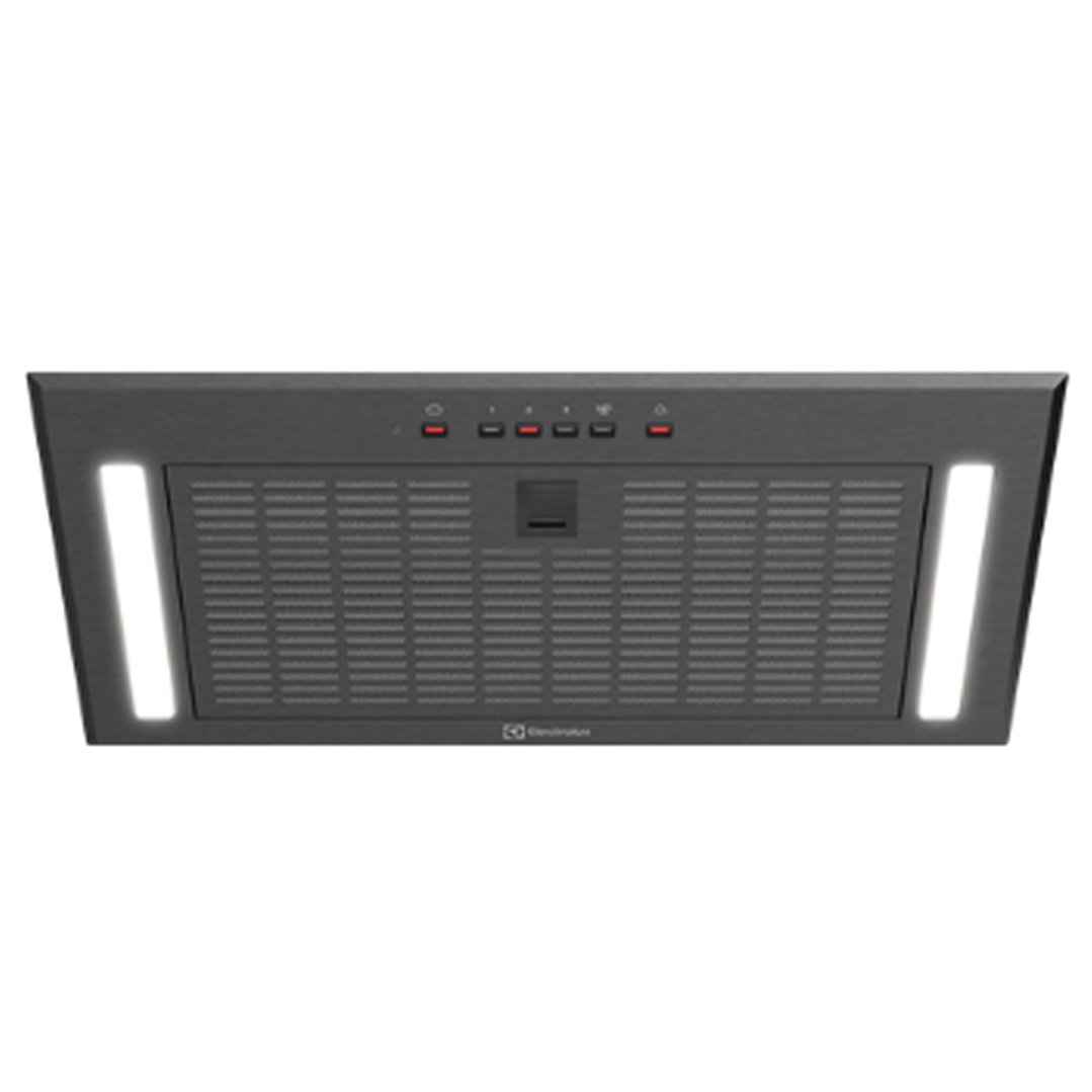 Electrolux 52cm Integrated Rangehood in Dark Stainless Steel. ERI655DSE