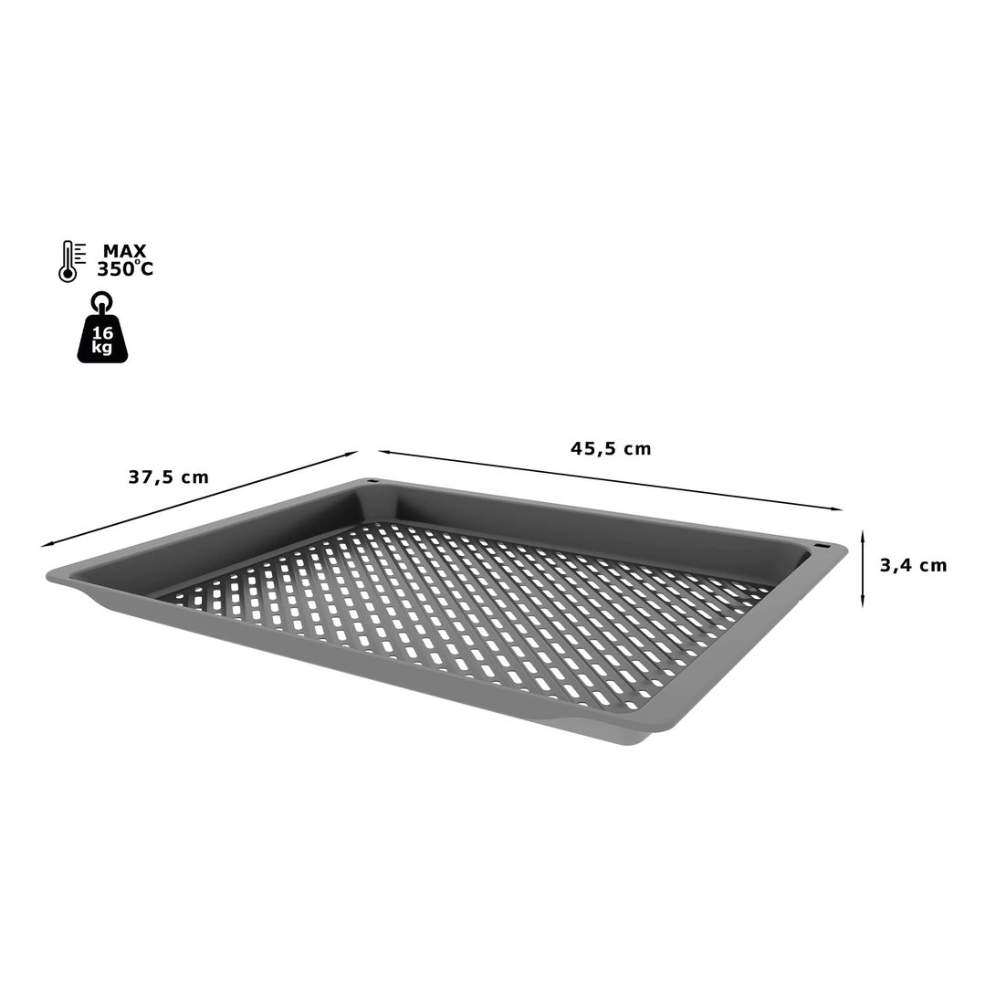 Bosch Air Fry & Grill tray, anthracite HEZ629070