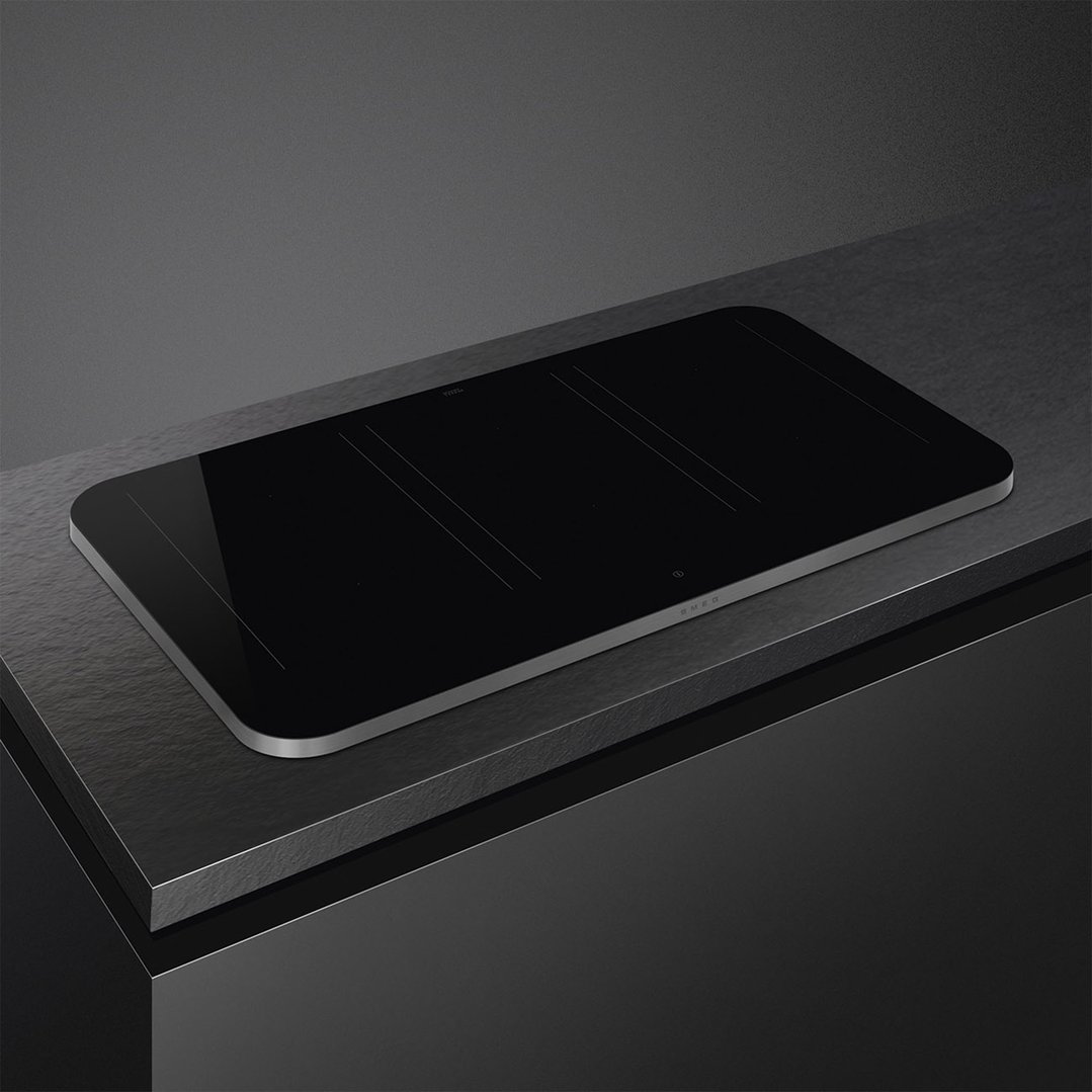 Smeg 90cm Isola Alta Induction Cooktop with Autovent 2.0 - Stainless Steel SISL7964X