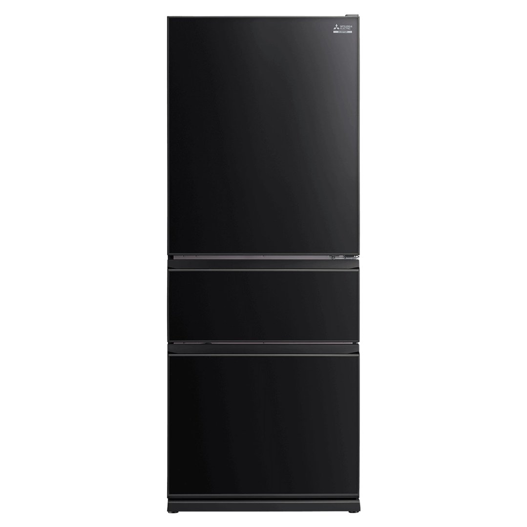Mitsubishi Electric 450L Bottom Mount Fridge - Black MR-CGX450ER-GBK-A