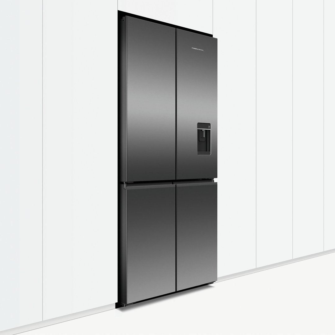Fisher & Paykel 690L Series 7 Quad Door Refrigerator Freezer, Ice & Water RF730QNUVB1