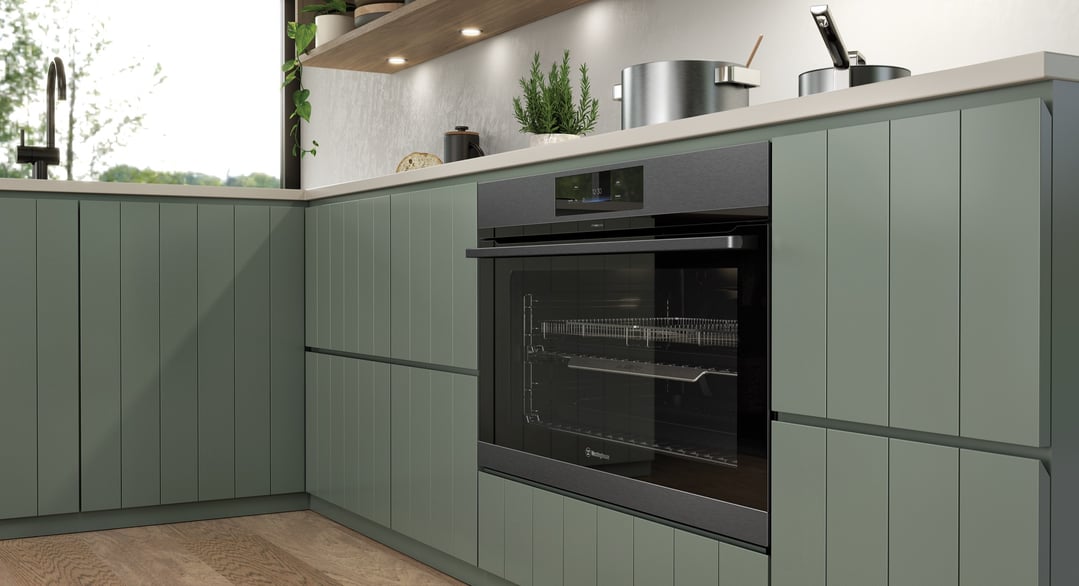 Westinghouse 90cm Pyrolytic Multi-function 17 Oven with Air Fry WVEP9917DD