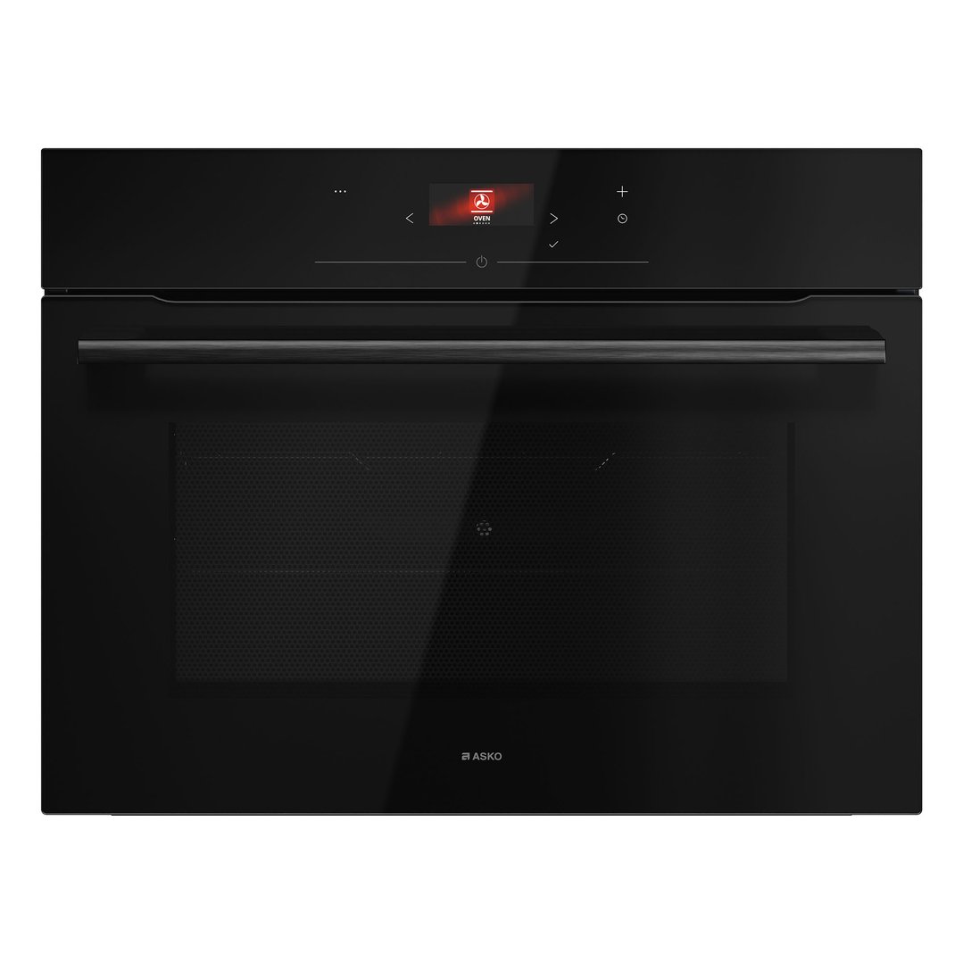 ASKO Essence 45cm Combi Microwave Oven - Black Glass OCM24BGH-AU