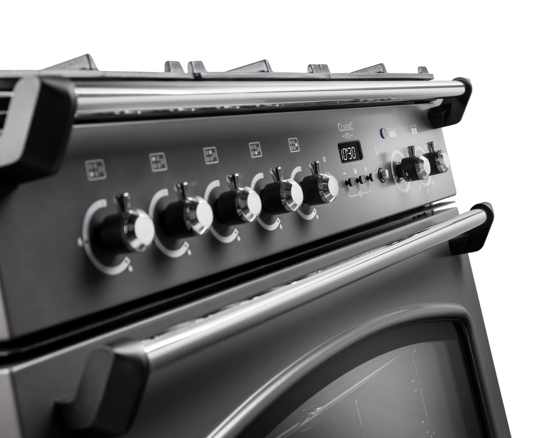 Falcon Classic FX 90cm Dual Fuel Range Cooker Cream/Chrome CLA90FXDFCR/CH