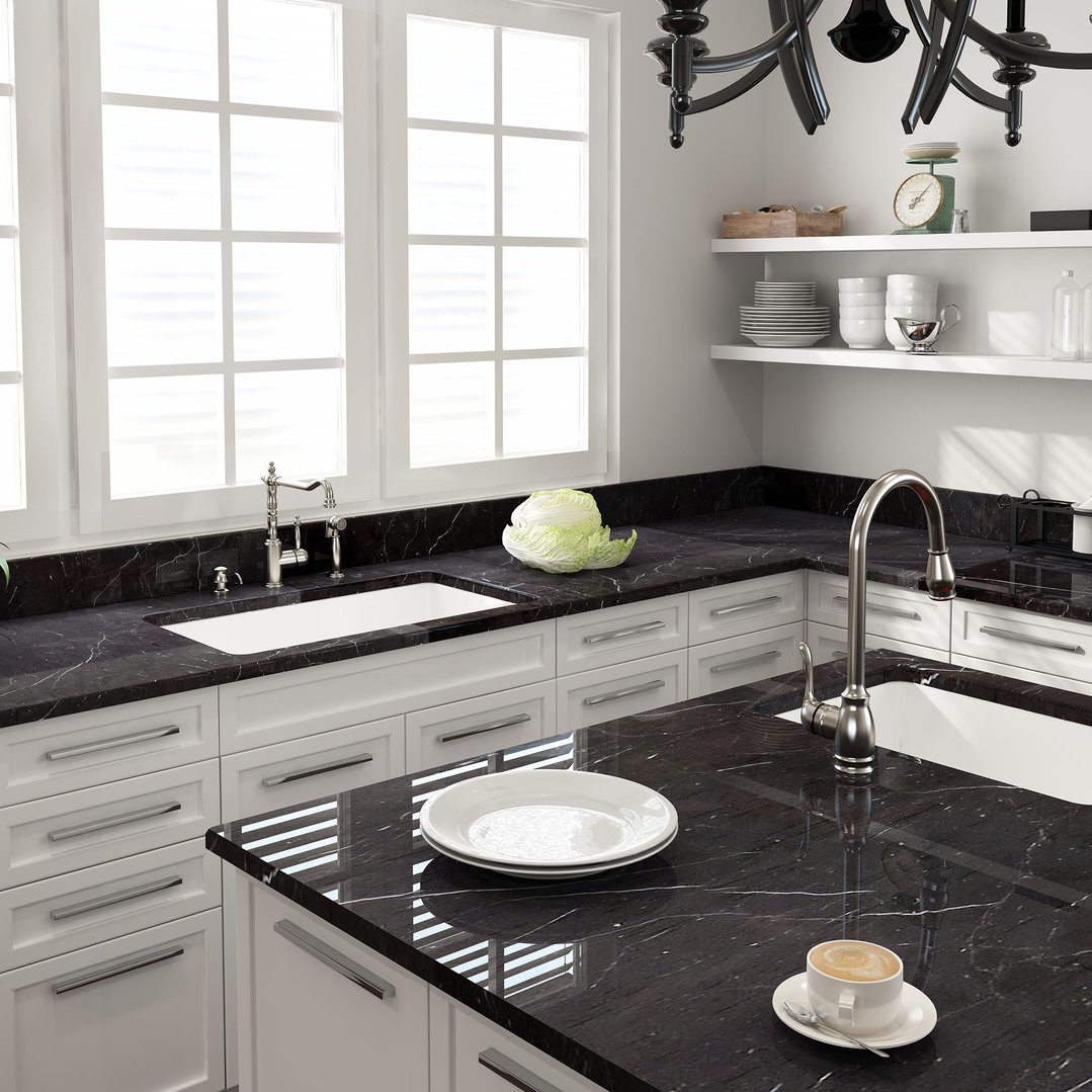 Turner Hastings Cuisine 81x48 Inset / Undermount Fireclay Sink with Overflow CU81FS-OF