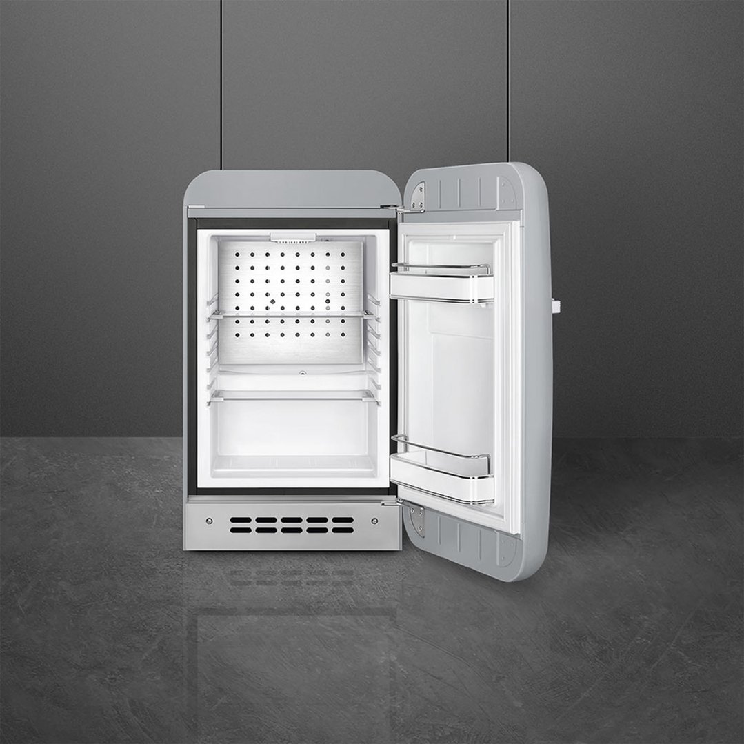 Smeg FAB 5 50's Style Retro Cooler Silver FAB5RSV5AU