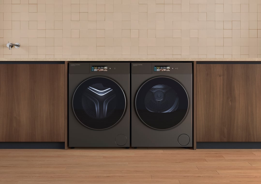 Fisher & Paykel 12kg Series 11 Contemporary Front Loader Washer - Graphite WH1260HG5