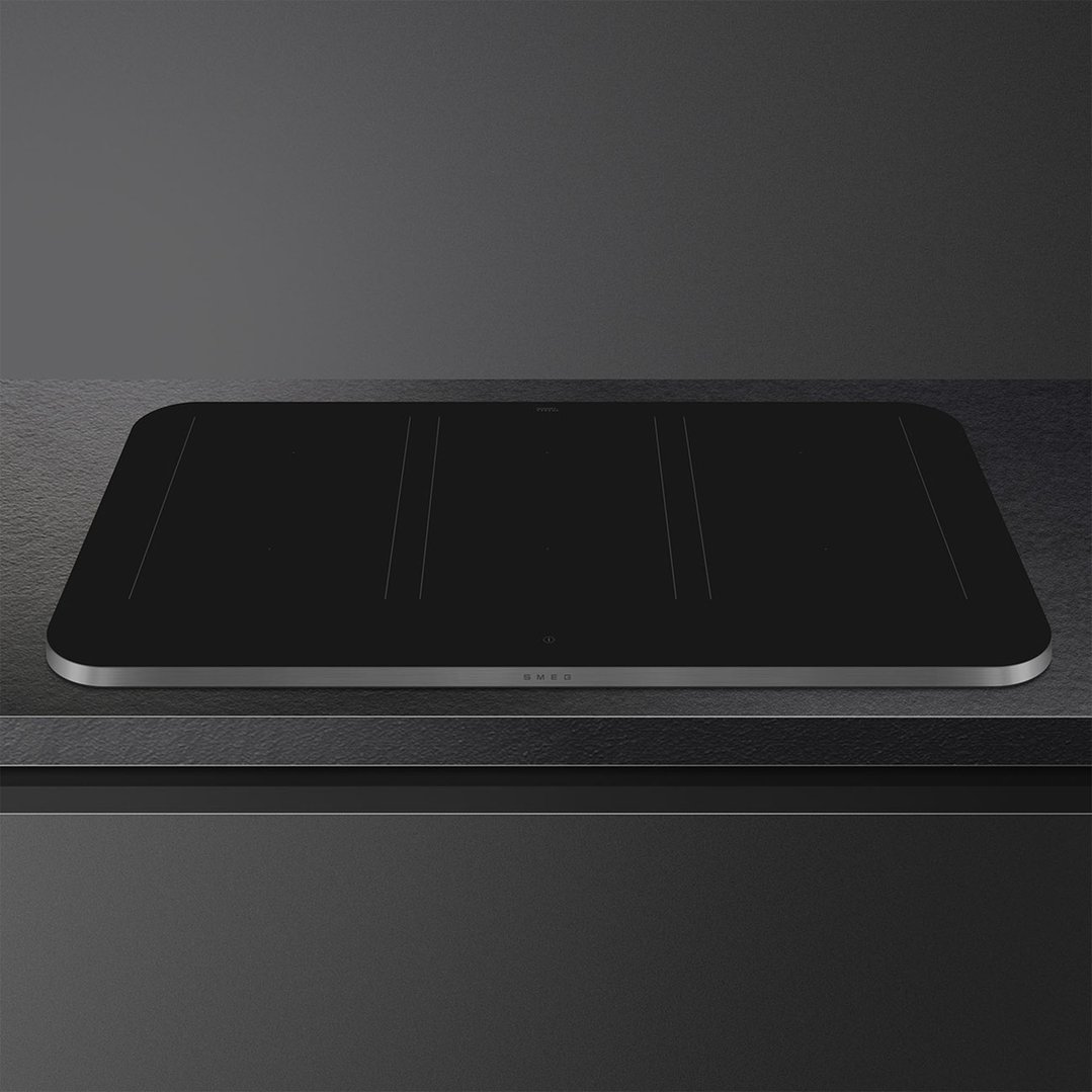 Smeg 90cm Isola Alta Induction Cooktop with Autovent 2.0 - Stainless Steel SISL7964X