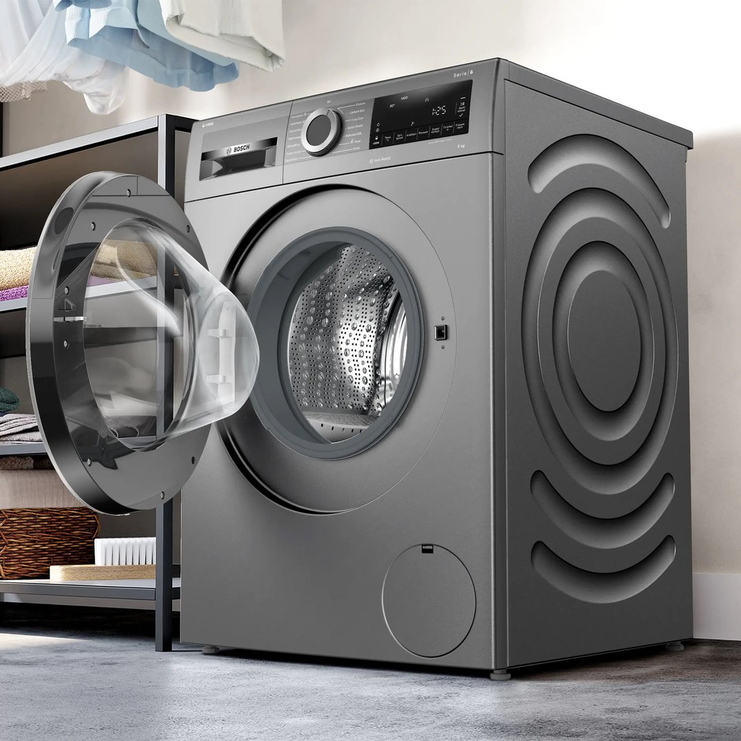 Bosch 9kg Series 6 Front Loader Washing Machine Graphite WGG2441RAU