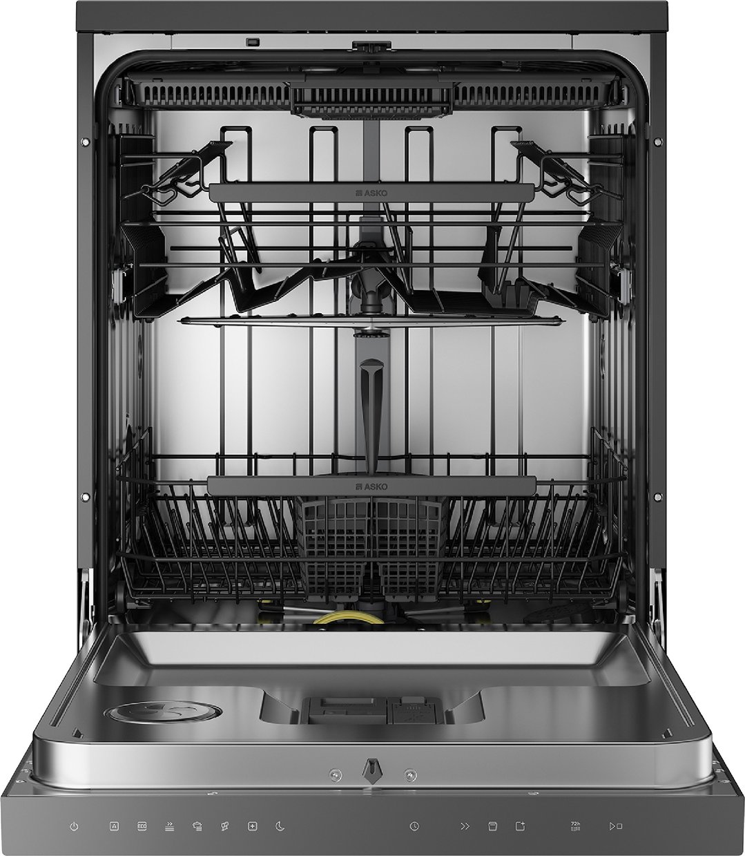 Asko 60cm 14PL Freestanding Dishwasher Black HDFS143BBSAU
