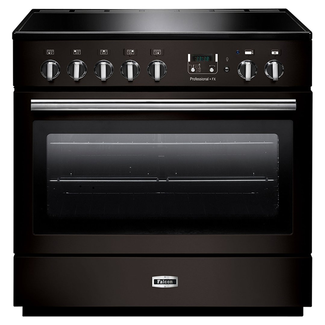 Falcon Professional FX 90cm Induction Range Cooker Black/Chrome