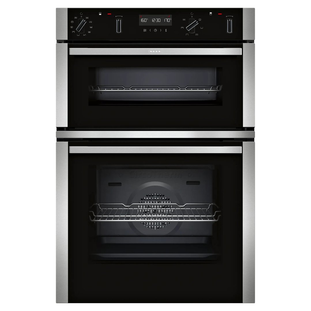 Neff Builtin Double Oven Stainless Steel U2ACH7CN0A Signature Appliances