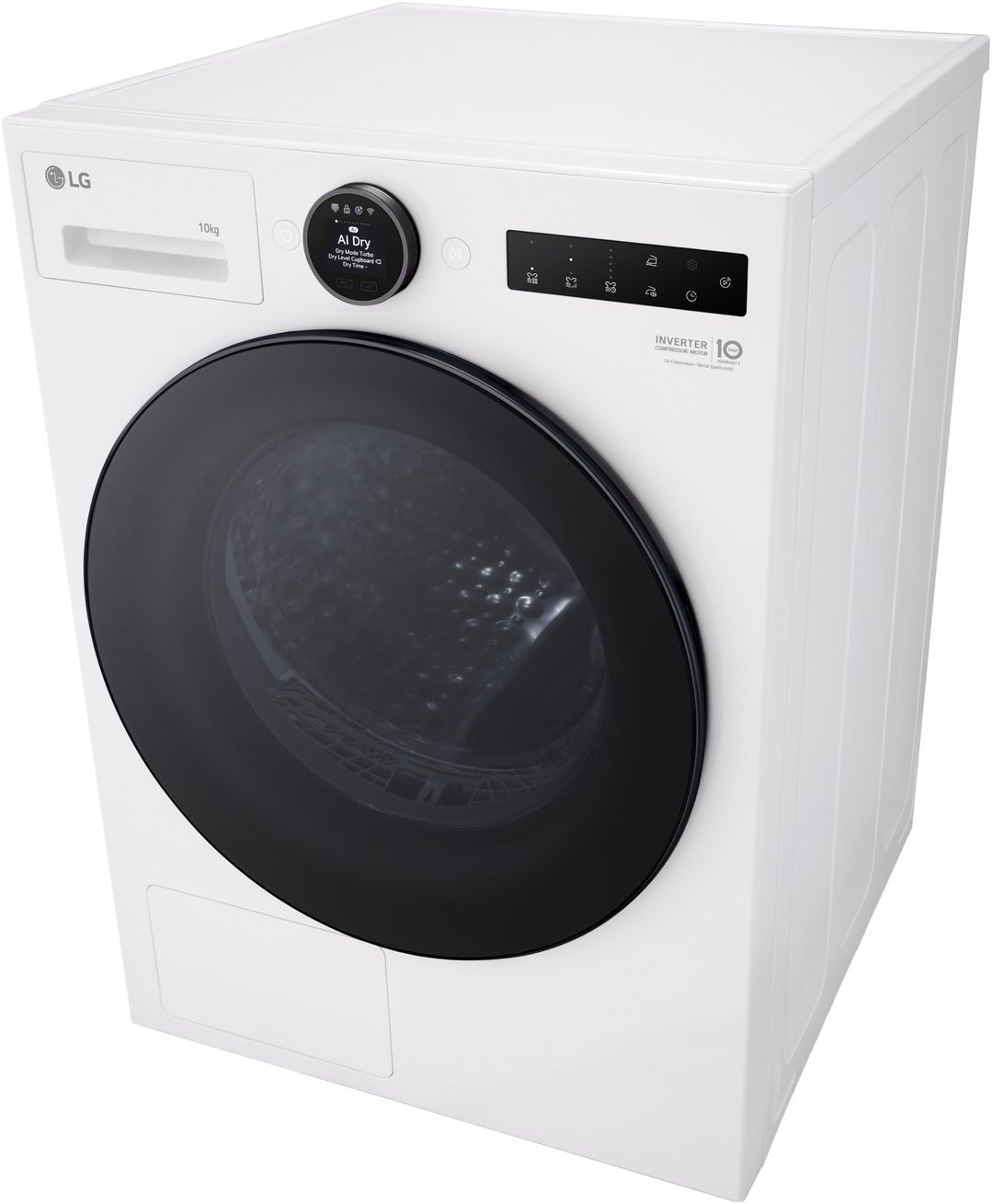 LG 10kg Series 9 Heat Pump Dryer - 9 Star - Essence White DXH9-10W