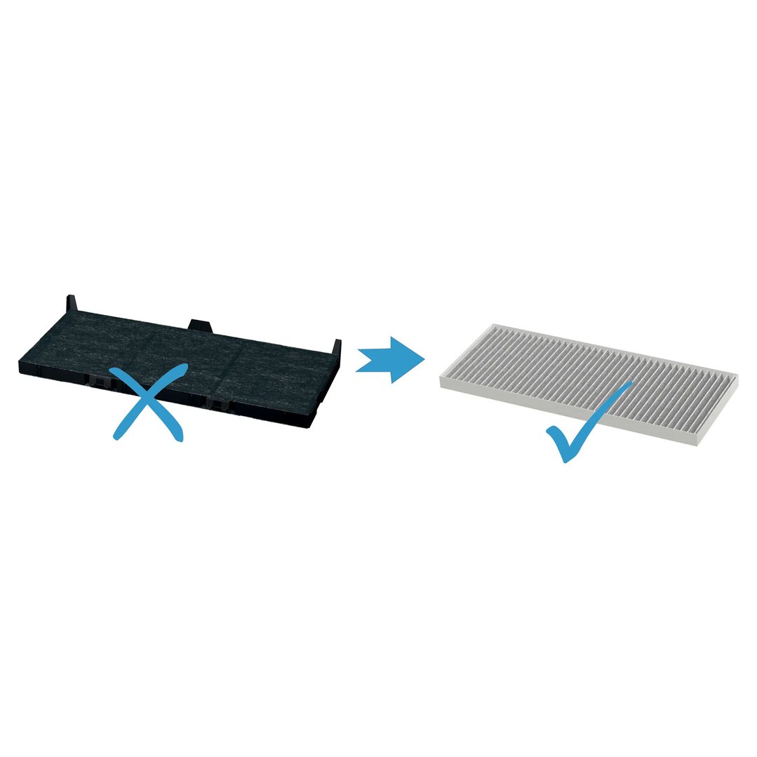 Bosch CleanAir re-circulation kit for DFS067A51A & DFS097A51A DWZ2IT1I4
