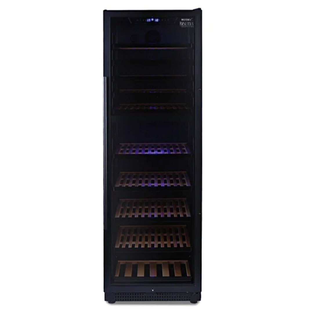 Husky Riserva 450L Dual Zone Wine Fridge in Black HUSWS168DMBZY