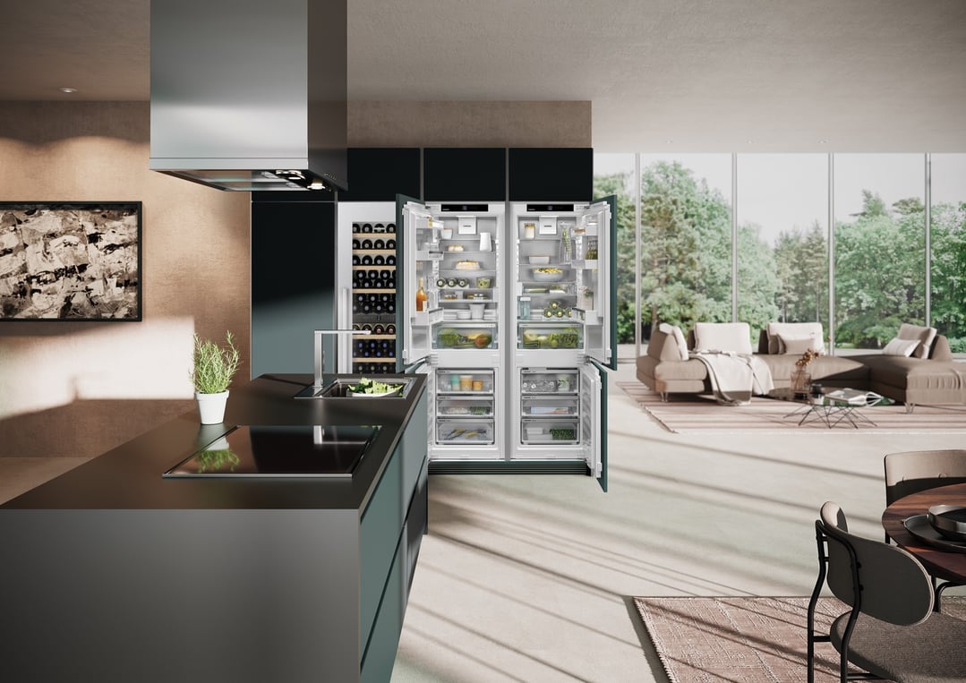 Liebherr 80 Bottle Dual Zone Built-in Wine Cabinet - Right Hinged EWTDF3553RHH