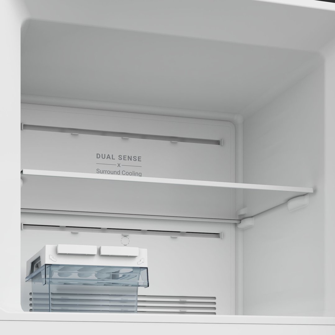 Hitachi 374L Inox Top Mount Fridge HRTN6408SXAU