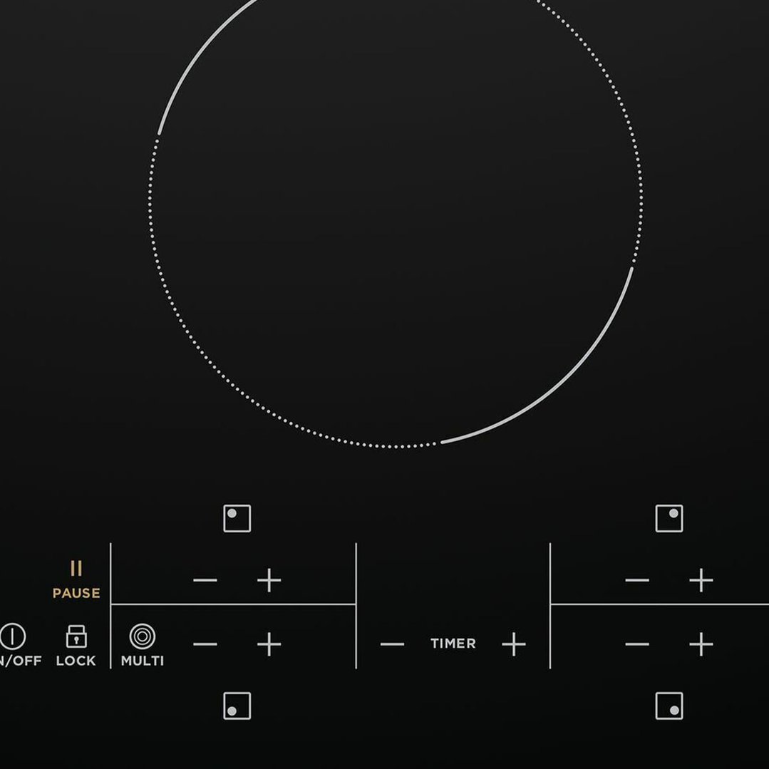 Westinghouse 60cm 4 Zone Ceramic Cooktop WHC643BC Signature Appliances