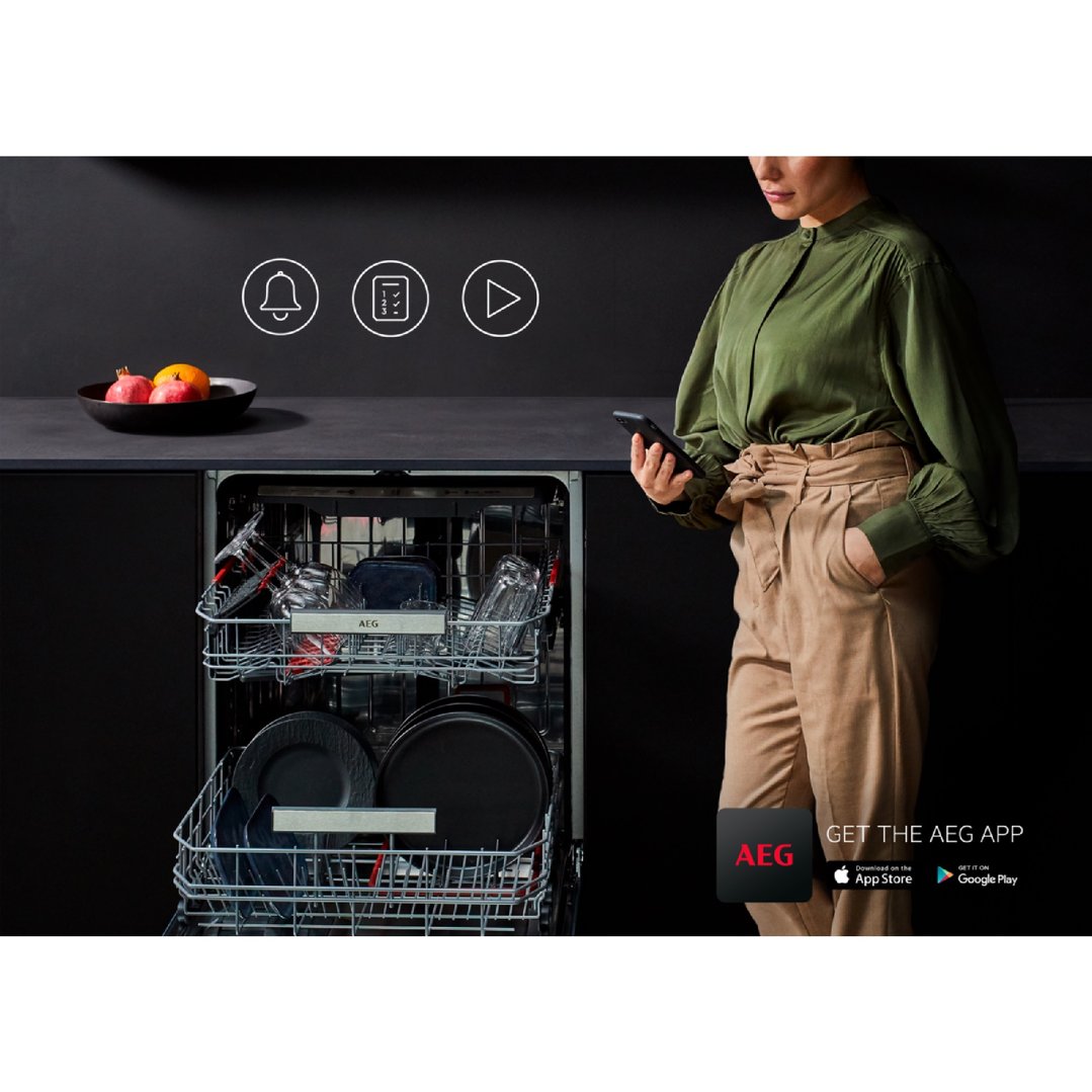 AEG 60cm 15Pl Fully Integrated Dishwasher FBF7573SBB