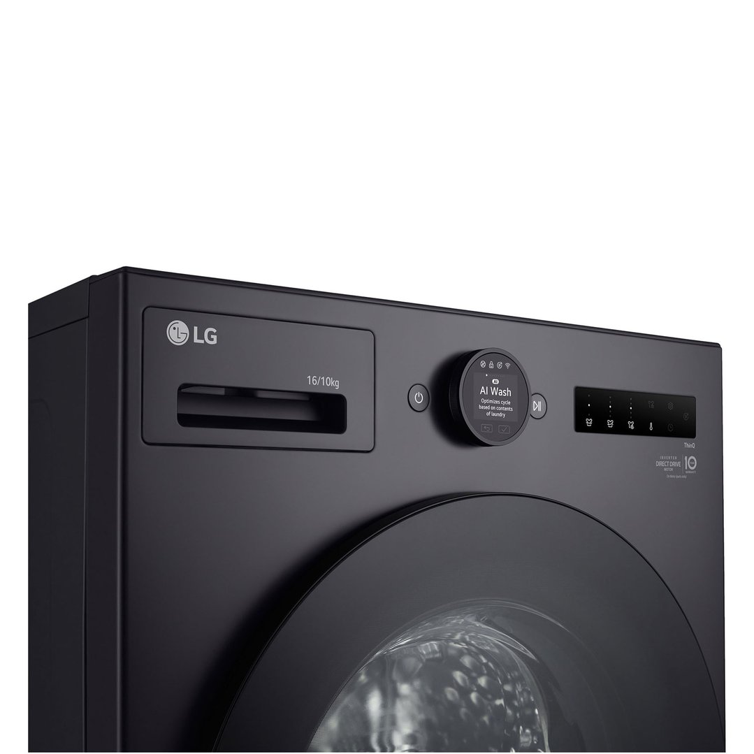 LG 16/10kg Series XL Front Load Washer Combo - Graphite Finish WXLC-1016GX