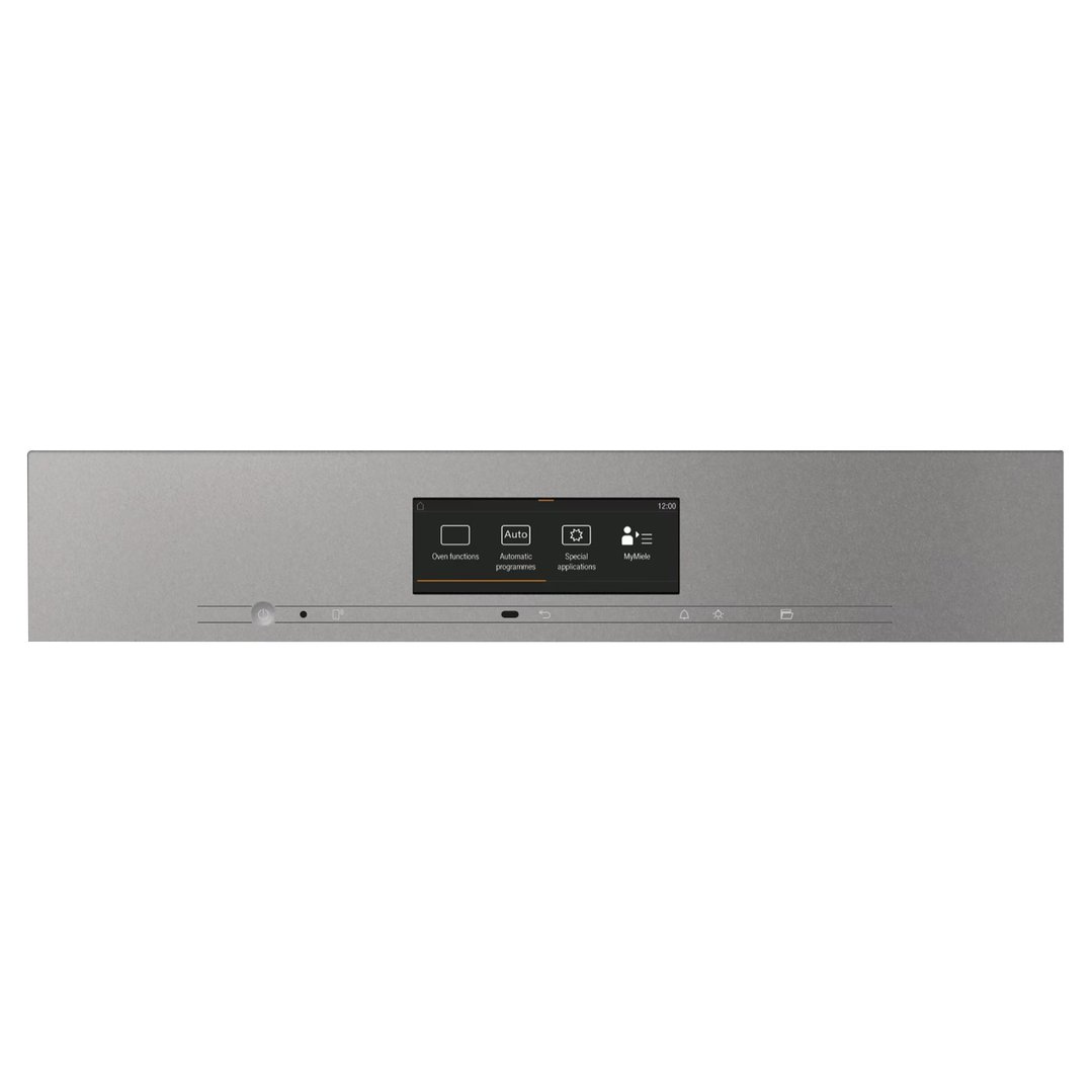 Miele 60cm Handleless Pyrolytic Oven with Moisture Plus and Food View Integrated Camera Graphite Grey H7860BPXGRGR