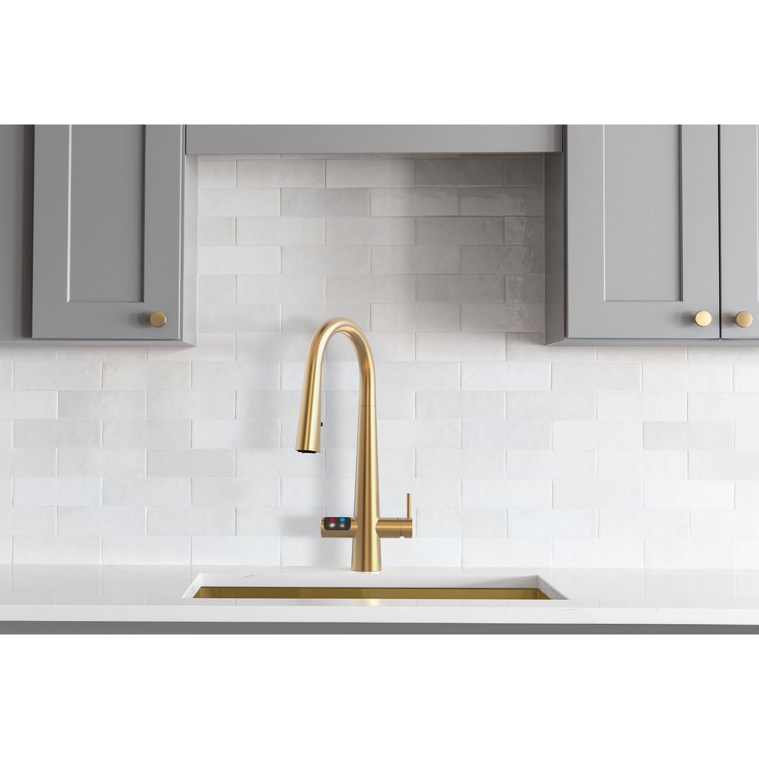 Zip HydroTap G5 BCHA Celsius Plus All-In-One Pull-Out Brushed Gold H5X784Z07AU