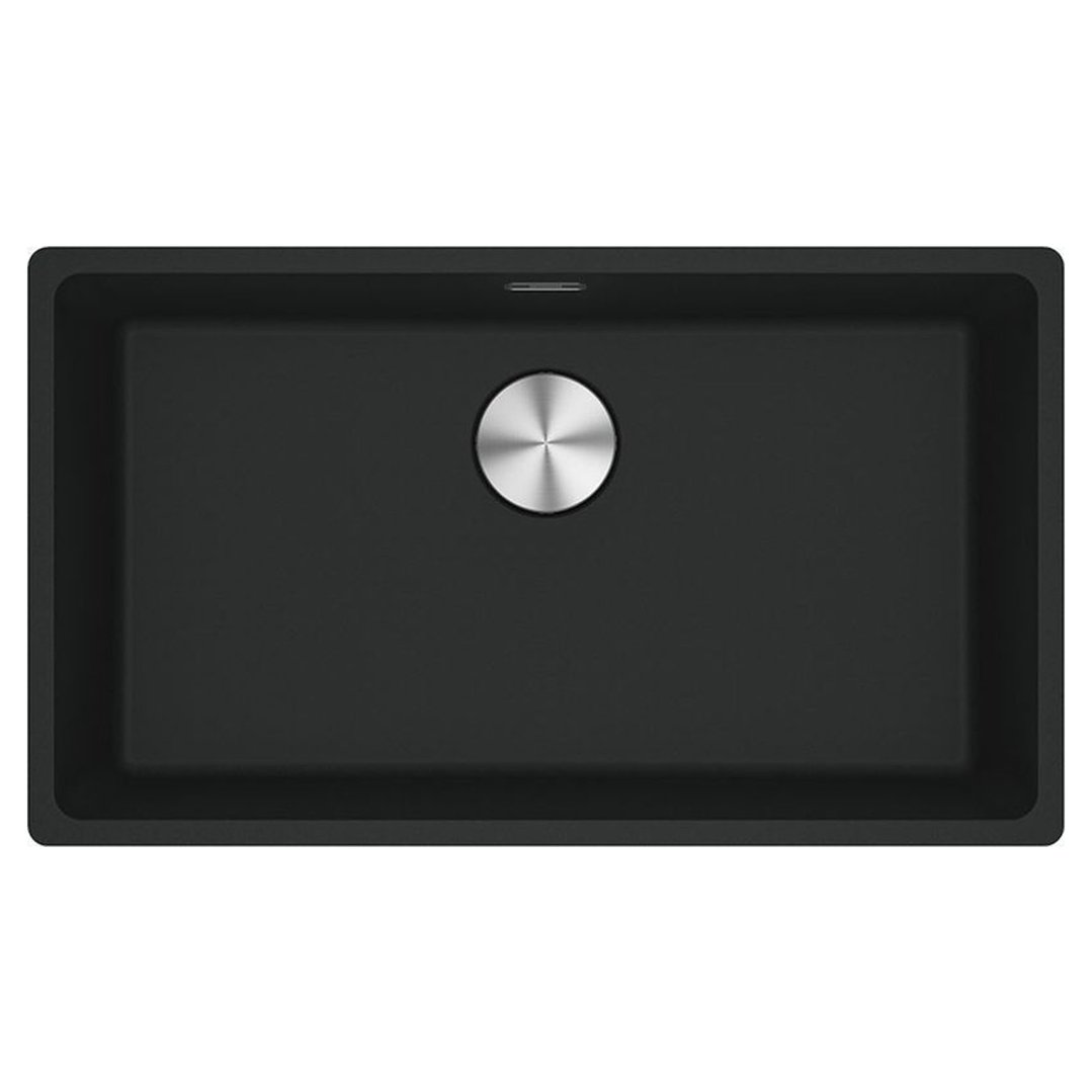 Franke Matte Black Single Bowl Sink MRG610-72MBFPC