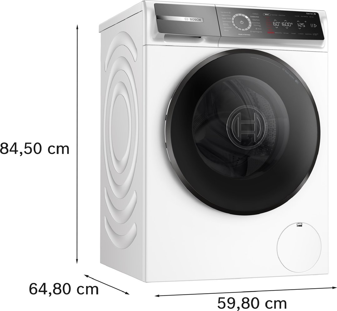 Bosch 10kg Series 8 Front Load Washing Machine WGB25600AU