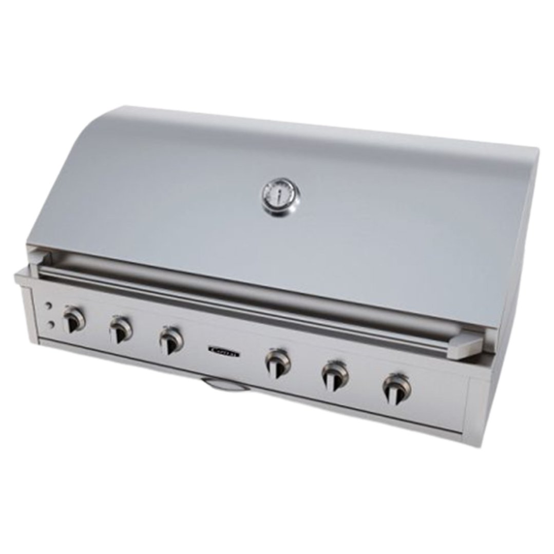 Capital Agency 52" Lift Assist Hood, 3x 30mj, Flame Failure, Channel grates, Infrared burner, rotisserie, Halogen lighting, thermostat LPG GAS ACG52RBI1L