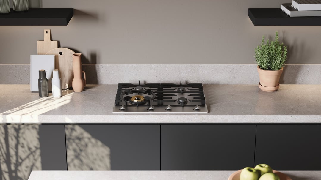 Asko 60cm Gas Cooktop Stainless Steel HG1666SD