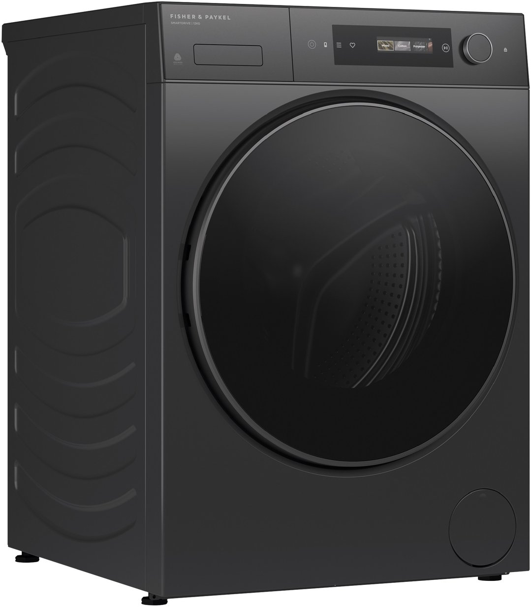 Fisher & Paykel 12kg Series 7 Contemporary Front Loader Washer with Touchscreen - Graphite WH1260DG5