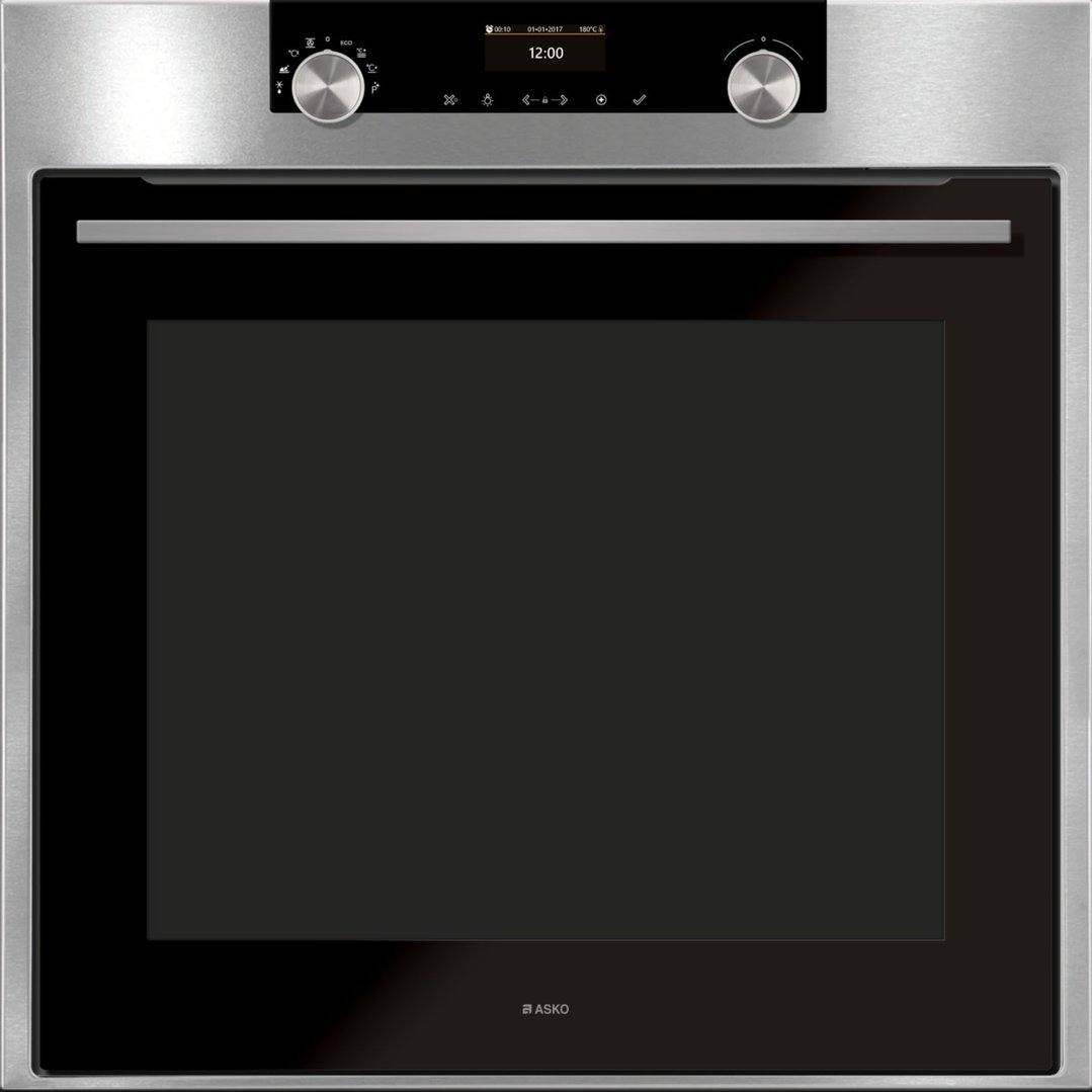 Asko 60cm Pyrolytic Oven Stainless Steel OP8664S