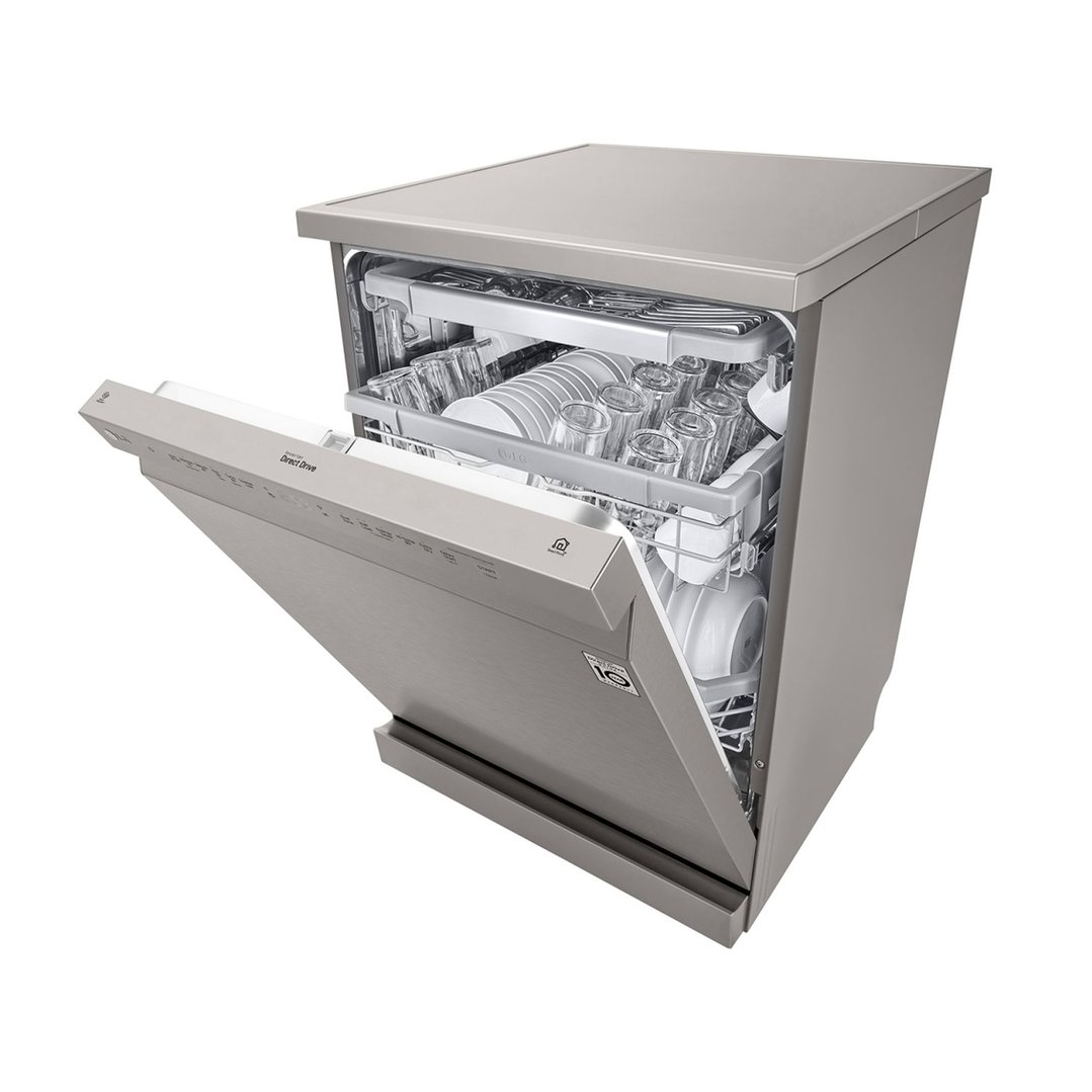 LG Quadwash® Dishwasher Platinum Steel XD4B15PS