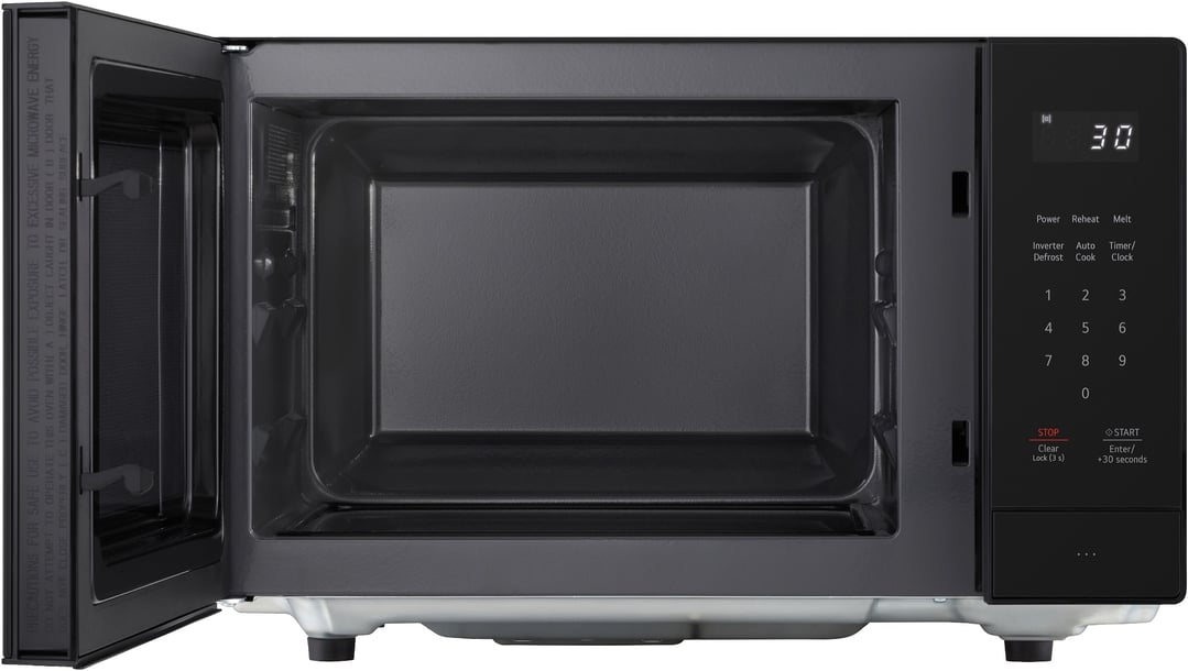LG 32L, 1200W, Inverter Flatbed Microwave, Black MF3226PBS