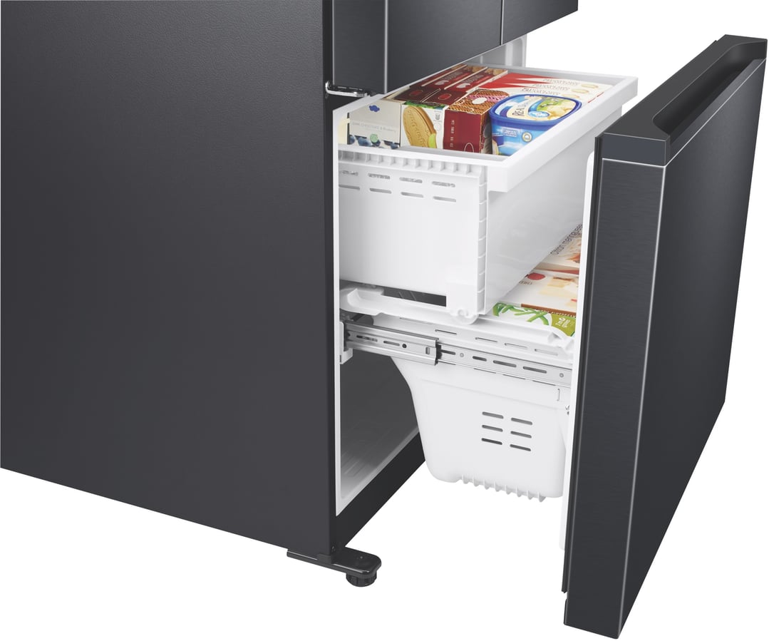 Samsung 495L French Door Refrigerator Freezer Drawer - Black SRF5300BD